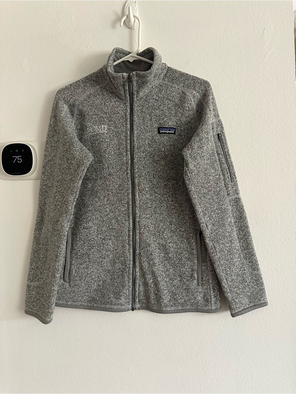 Patagonia Women’s better sweater Gray Full-Zip Fleece Jacket medium